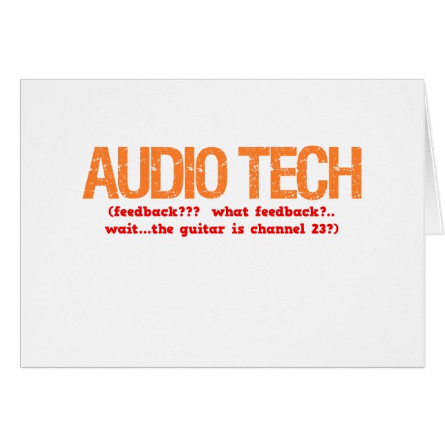 Audio Tech Description (Front Horizontal)