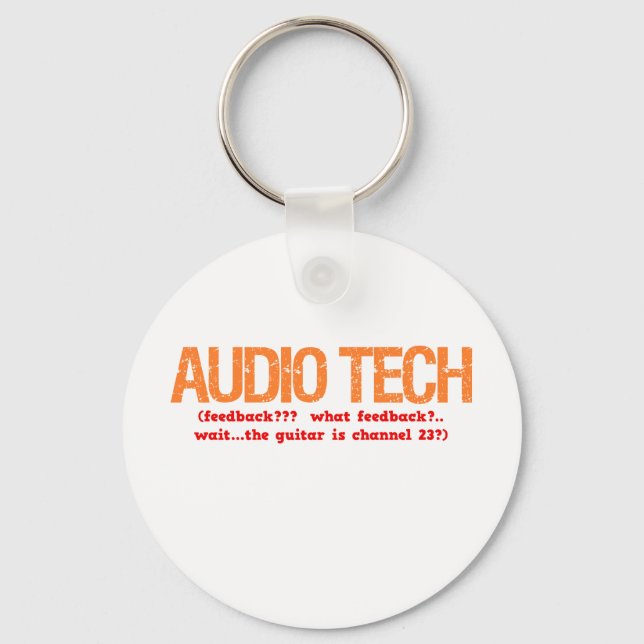 Audio Tech Description Key Ring (Front)