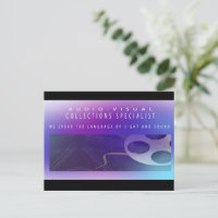 Audio Visual And Multimedia Collections Specialist