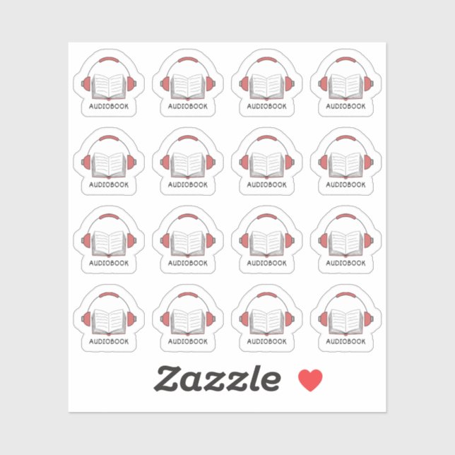 Audiobook Headphones Reminder Readers Bujo Planner (Sheet)