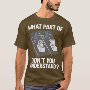 Audiologist Dj Music Sound Engineer T-Shirt