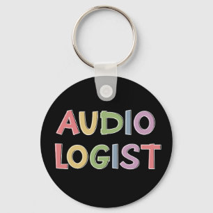 Audiologist Doctor of Audiology Graduation Gifts Key Ring