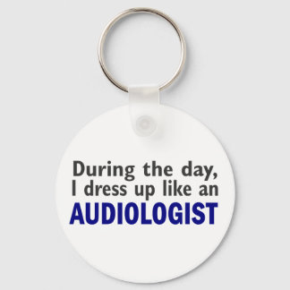 Audiologist During The Day Key Ring