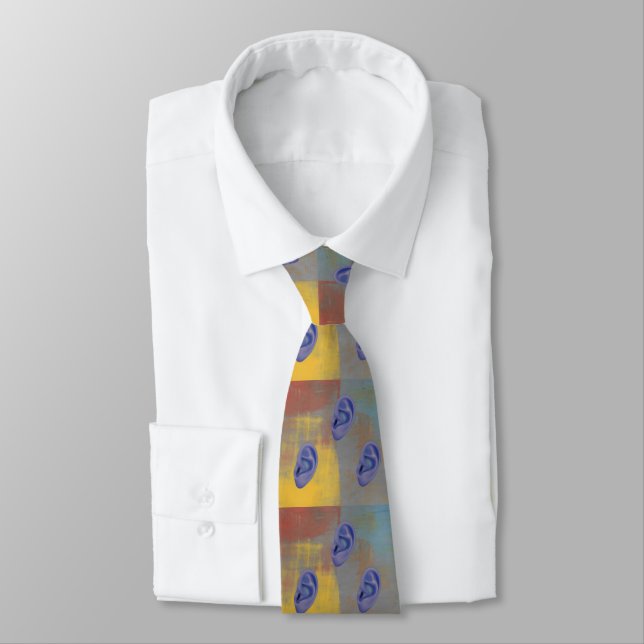 Audiologist Speciality  Neck Tie Artsy (Tied)
