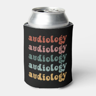 Audiology   Doctor of Audiology Audiologist Retro Can Cooler