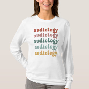 Audiology   Doctor of Audiology Audiologist Retro T-Shirt