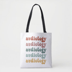 Audiology Doctor of Audiology Audiologist Retro Tote Bag