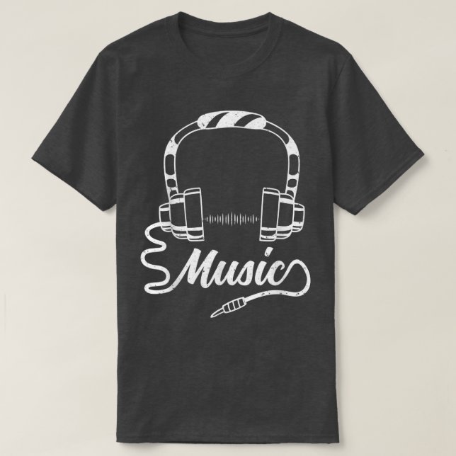 Audiophile Music Lover Sound Guy DJ  T-Shirt (Design Front)