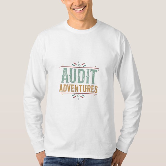 Audit Adventures T-Shirt (Front)