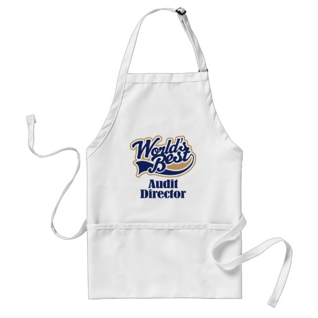 Audit Director Gift Standard Apron (Front)