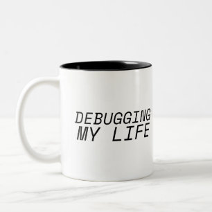Audit Fuel High-Contrast Two-Tone Coffee Mug