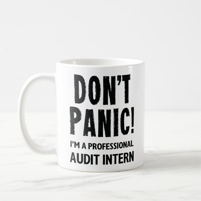 Audit Intern Coffee Mug (Left)