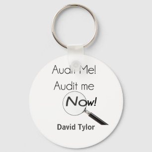 Audit me! key ring