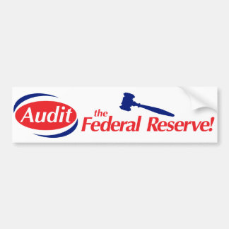 Audit the FED Bumper Sticker