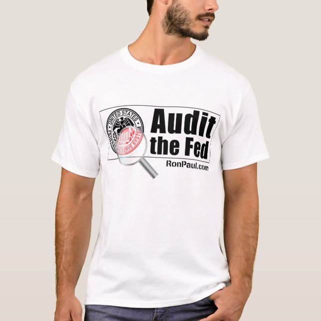 Audit the Fed T-Shirt Male (Front)