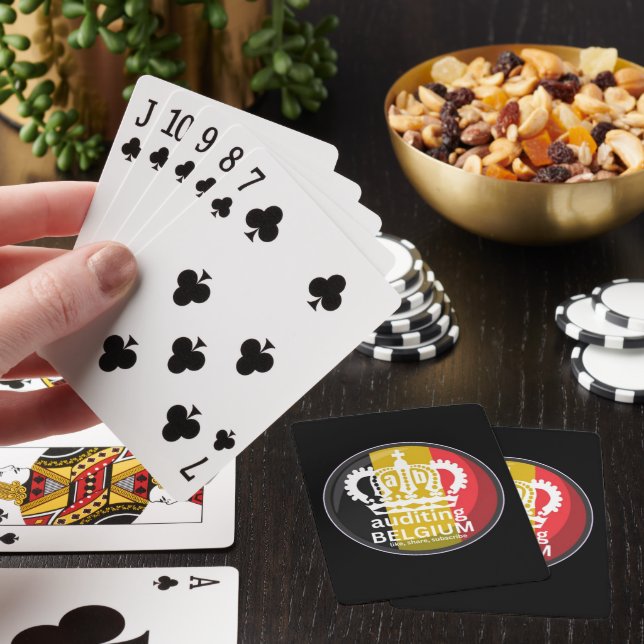 AUDITING BELGIUM PLAYING CARDS (In Situ)