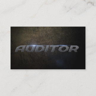 Auditor Business Card