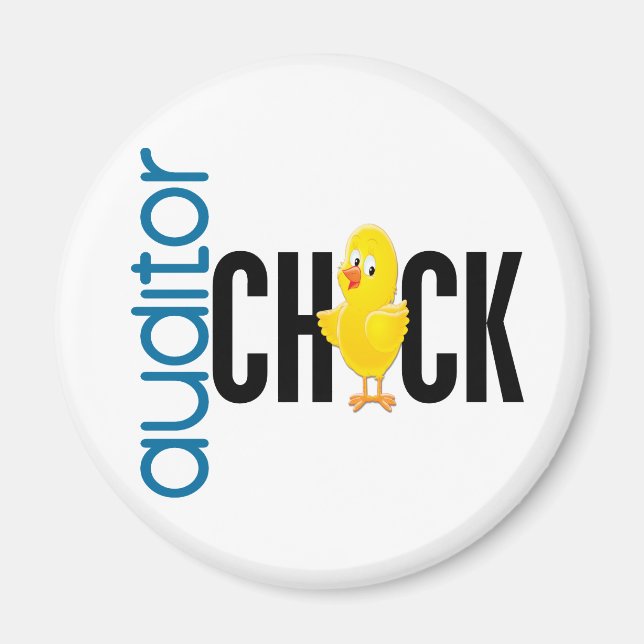 Auditor Chick Magnet (Front)