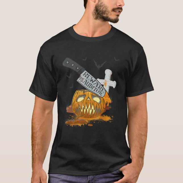 Auditor  Halloween Party T-Shirt (Front)