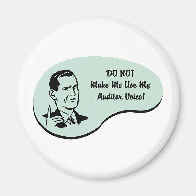 Auditor Voice Magnet (Front)