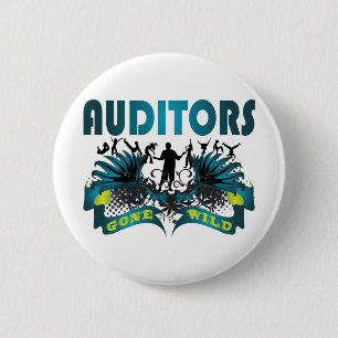 Auditors Gone Wild 6 Cm Round Badge