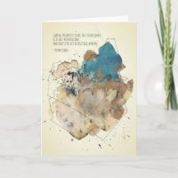 Audre Lorde Self-Care Quote Blank Card