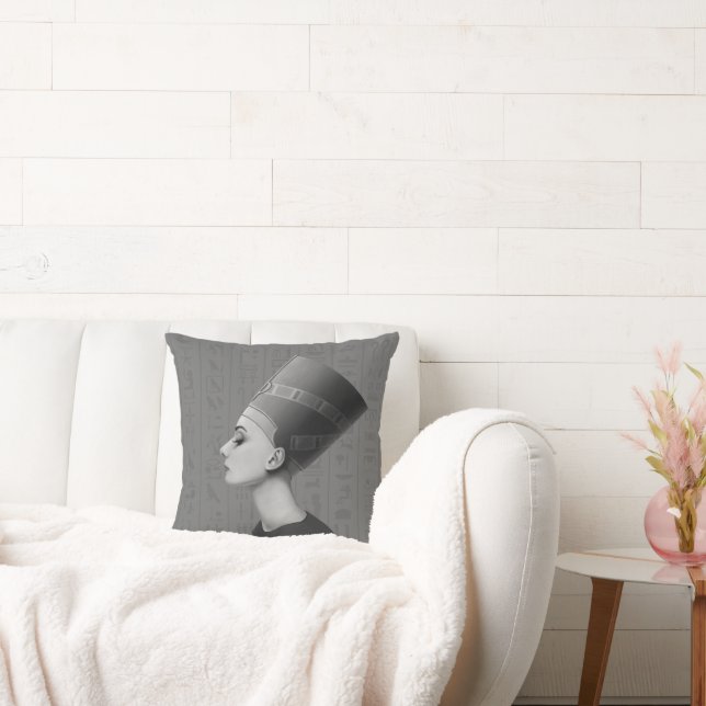 Audrey Hepburn Nefertiti Cushion (Couch)