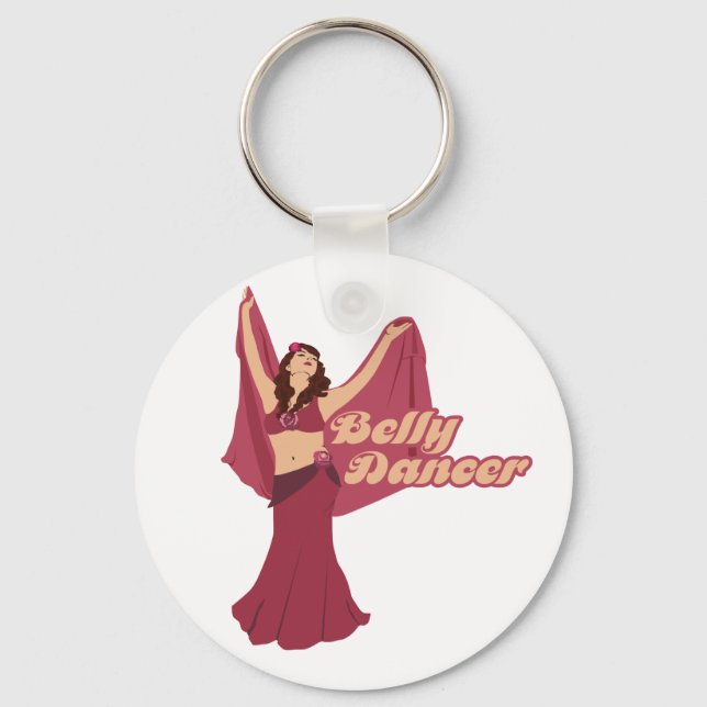 Audrey Rose Belly Dancer Key Ring (Front)