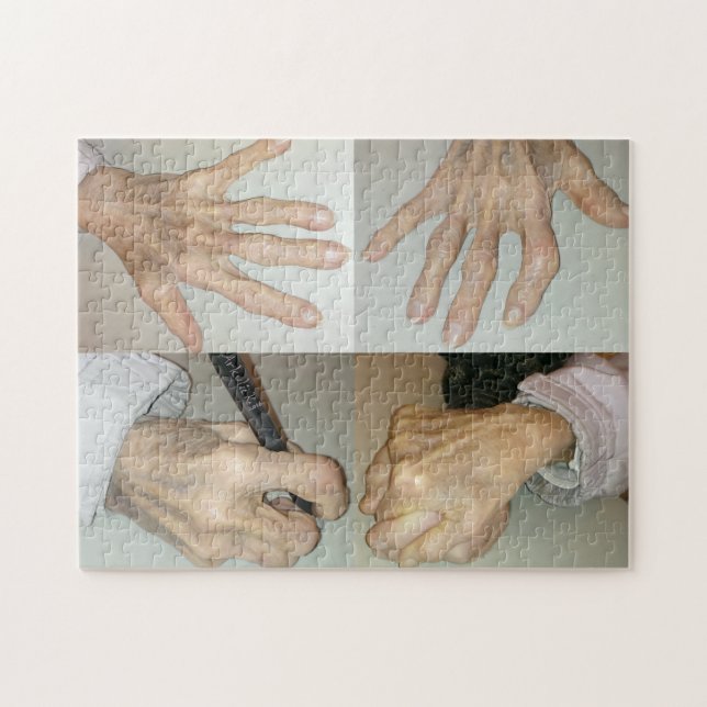 Audrey's Hands Puzzle (Horizontal)