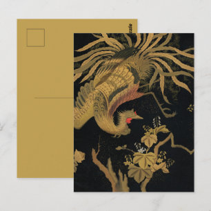 Audsley Mythical Howo Bird: 1884 Japanese Phoenix Postcard