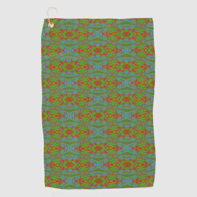 Audson Green Golf Towel (Front)