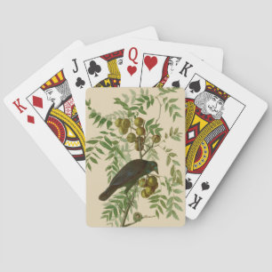 Audubon American Crow Black Bird Playing Cards
