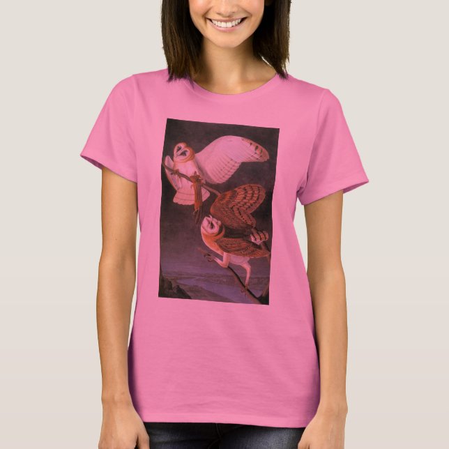 Audubon: Barn Owl T-Shirt (Front)
