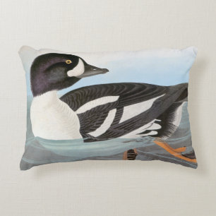Audubon: Barrow's Goldeneye Decorative Cushion