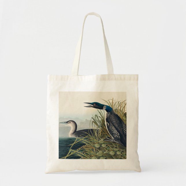 Audubon Bird Loon Diver Classic Tote Bag (Front)