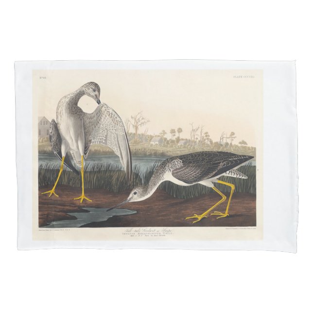 Audubon Birds of America Pillowcase (Front-Left)