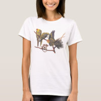 Audubon Carolina Parakeet Trio Women's T-shirt