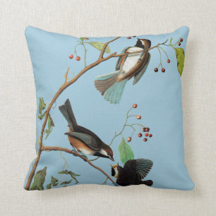 Audubon: Chickadee Cushion