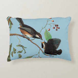 Audubon: Chickadee Decorative Cushion