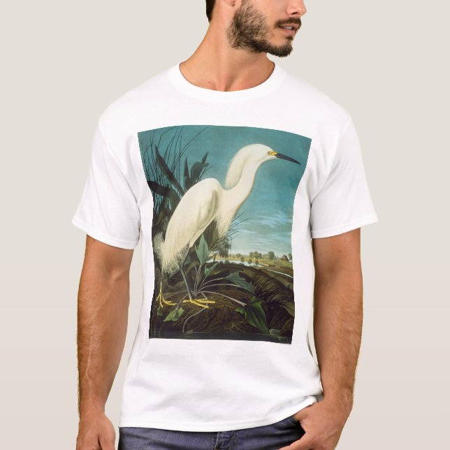 Audubon: Egret T-Shirt (Front)