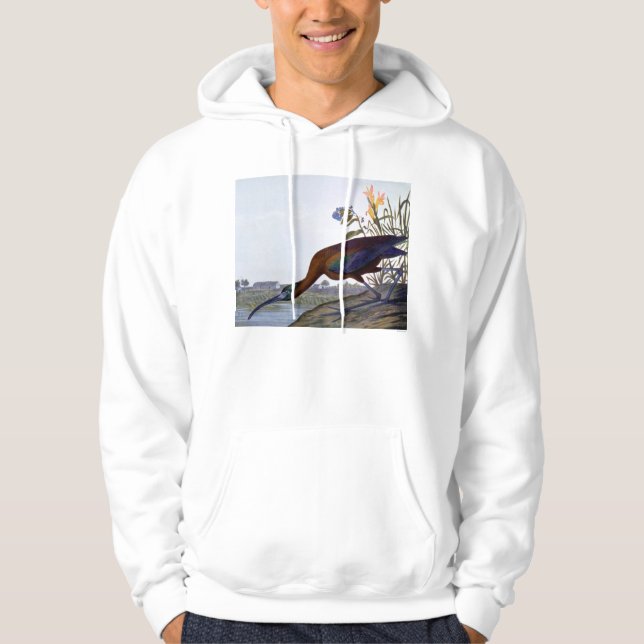Audubon: Glossy Ibis Hoodie (Front)
