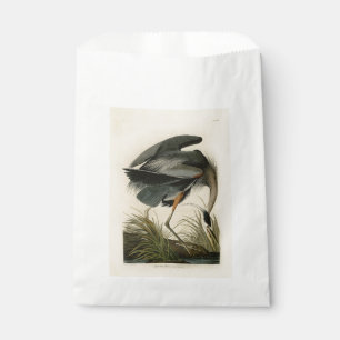 Audubon Great Blue Heron Marsh Bird Favour Bags