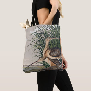 Audubon Long-Billed Curlew Bird Tote Bag