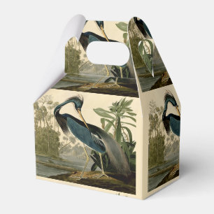 Audubon Louisiana Heron Birds America Art Favour Box