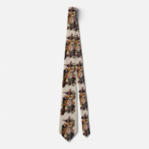 Audubon Pileated Woodpecker Bird Painting Tie