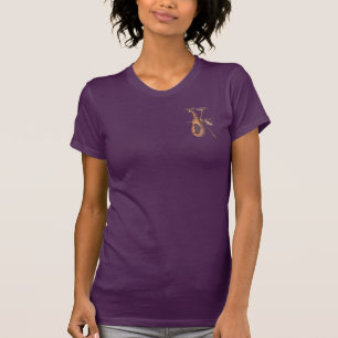 Audubon Purple Martin Birds and Gourd Nest T-Shirt