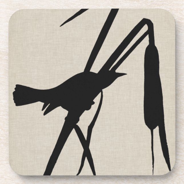 Audubon Silhouette II Coaster (Front)