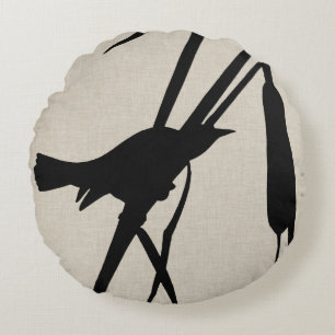 Audubon Silhouette II Round Cushion