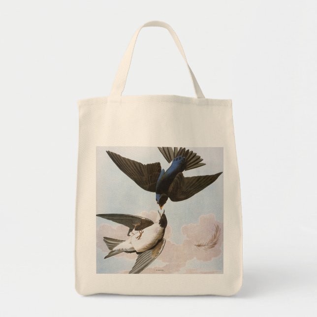 Audubon: Tree Swallow Tote Bag (Front)
