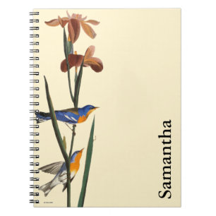 Audubon: Warbler Spiral Notebook